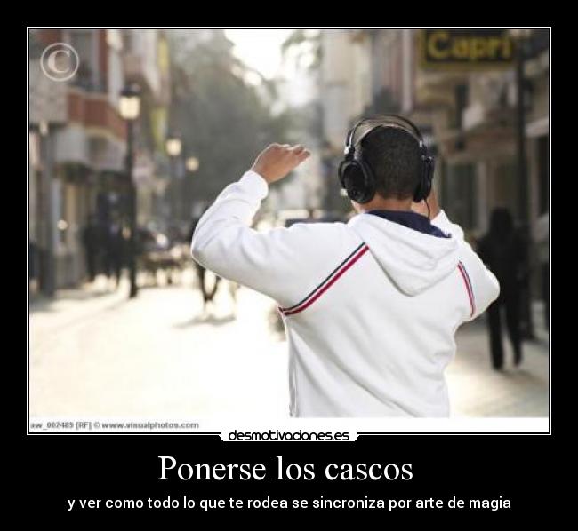 Ponerse los cascos -