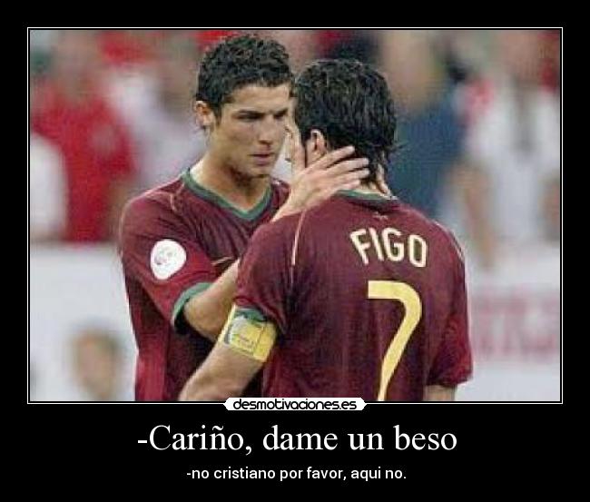 -Cariño, dame un beso - 