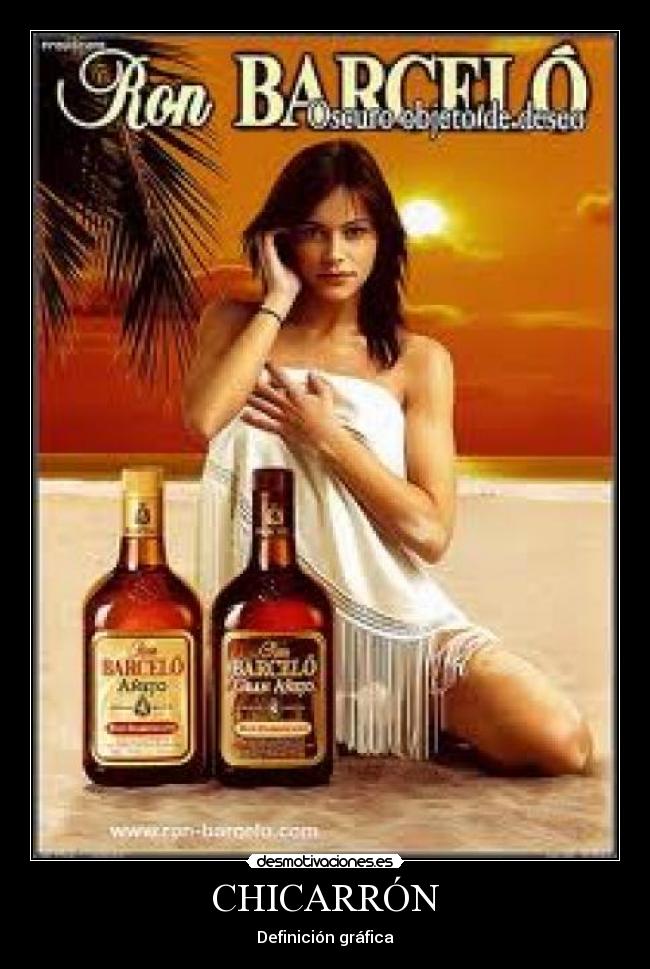 CHICARRÓN - Definición gráfica