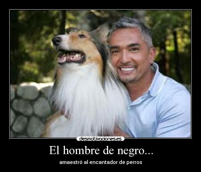 El hombre de negro... - 