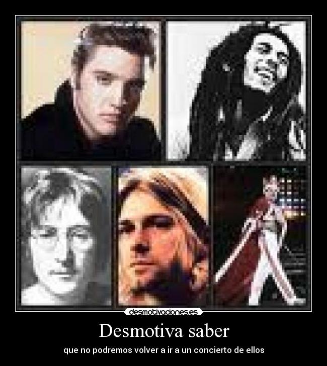 Desmotiva saber -