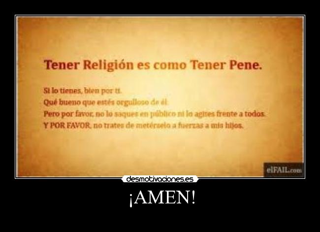 ¡AMEN! - 