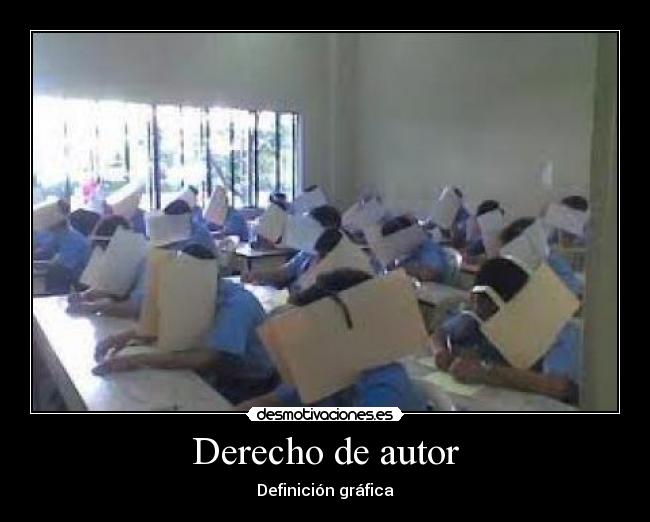 Derecho de autor - Definición gráfica