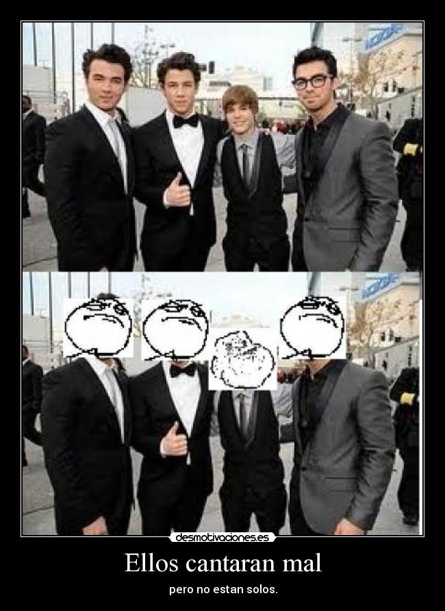 Ellos cantaran mal -