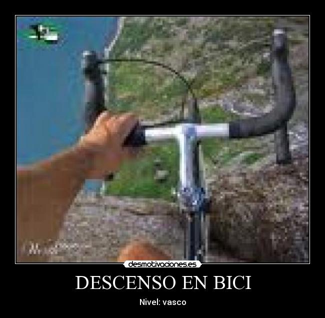 DESCENSO EN BICI - Nivel: vasco