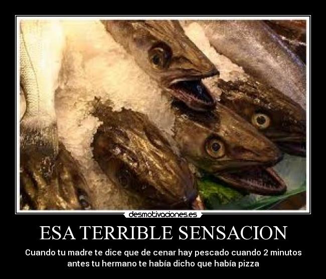 ESA TERRIBLE SENSACION -