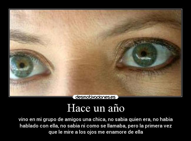 Hace un año -
