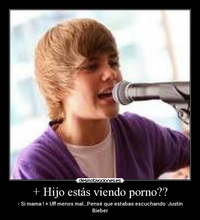 + Hijo estás viendo porno?? -