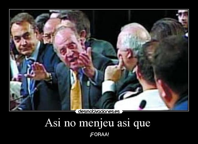 Asi no menjeu asi que  - 