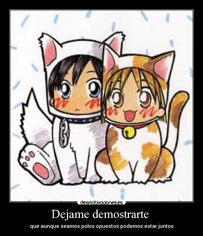 Dejame demostrarte -