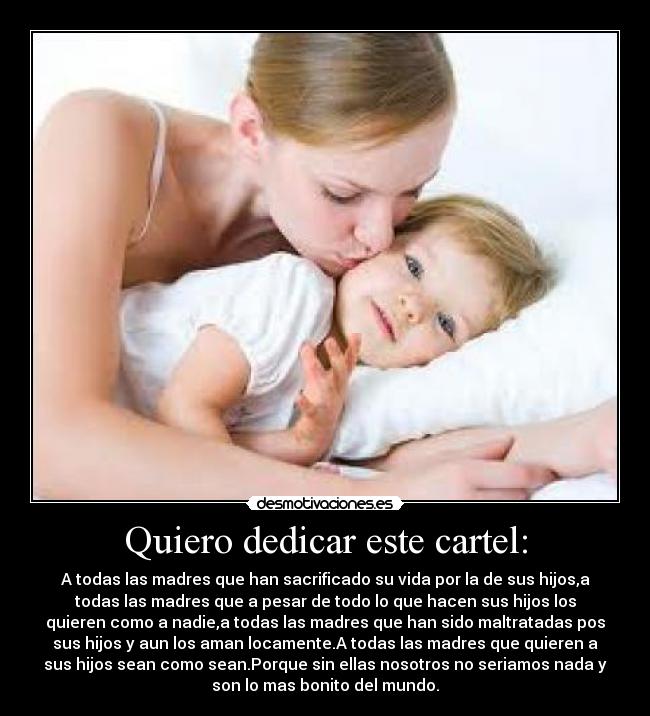 carteles madres desmotivaciones