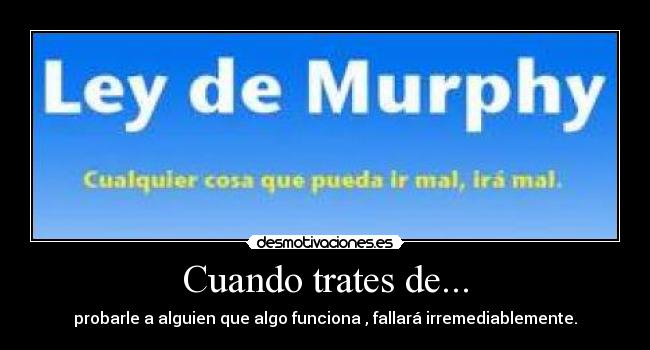 Cuando trates de... - 