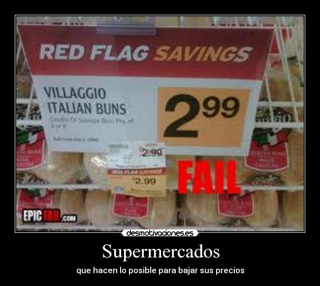 Supermercados - que hacen lo posible para bajar sus precios