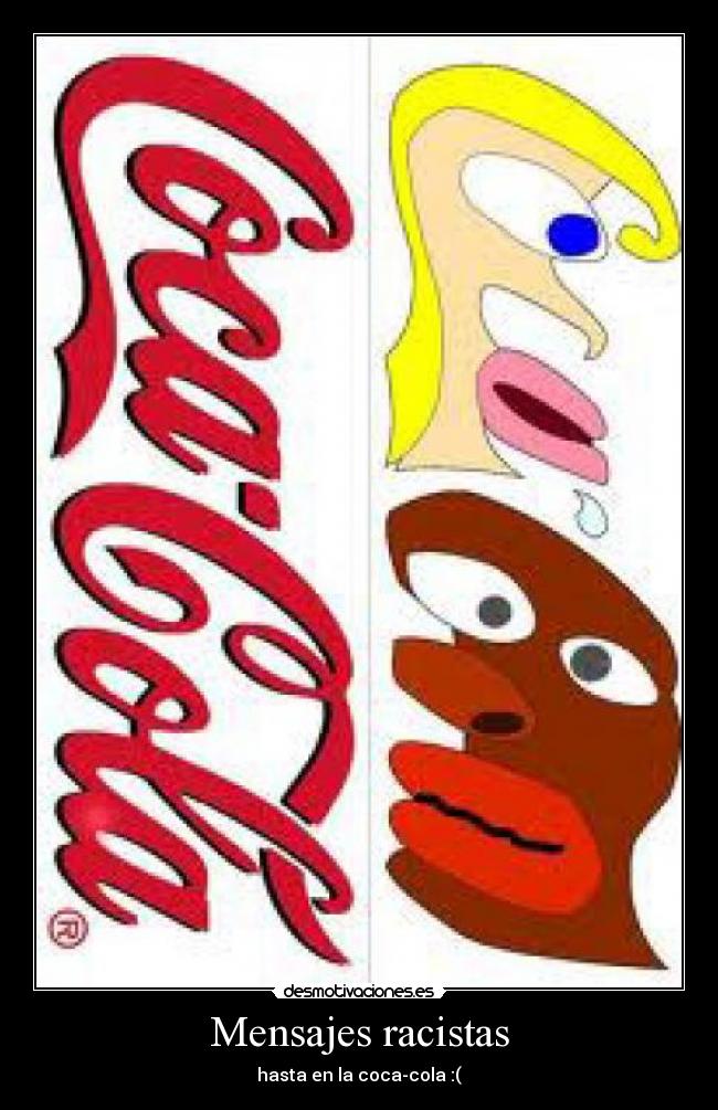 Mensajes racistas -