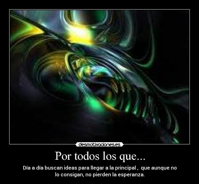 Por todos los que... - 