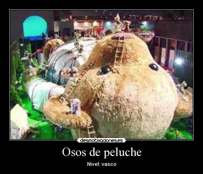 carteles osos peluche desmotivaciones