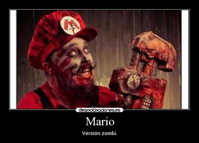 Mario - Versión zombi.
