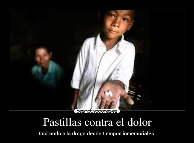Pastillas contra el dolor - 