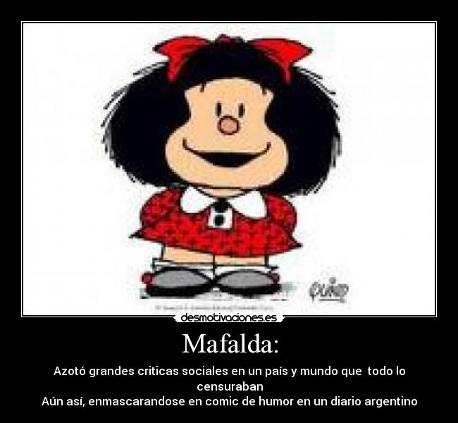 Mafalda: -