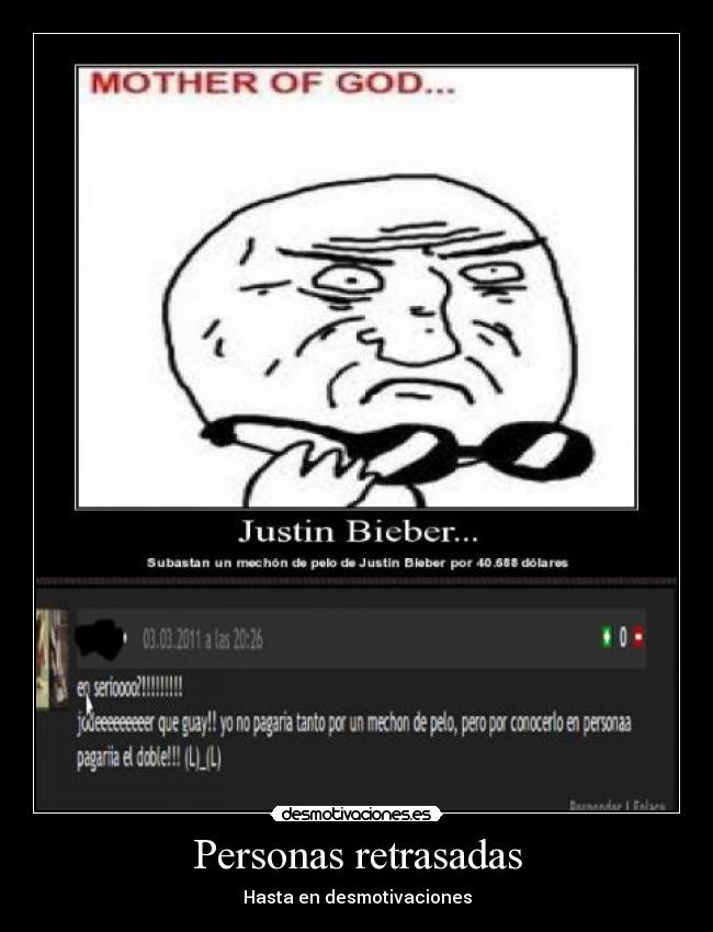 Personas retrasadas -