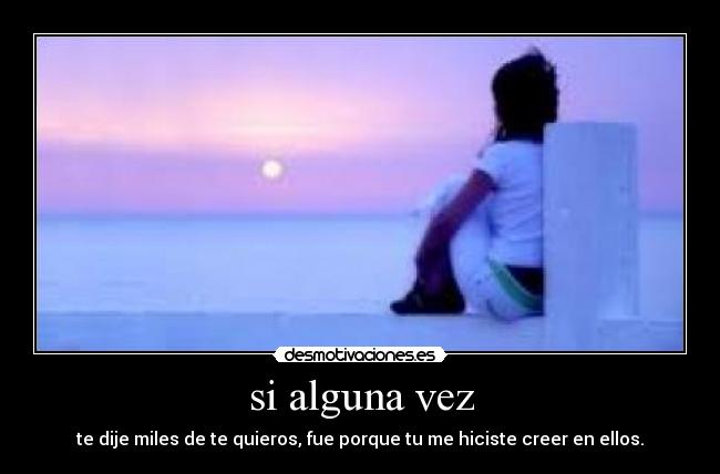 si alguna vez - 
