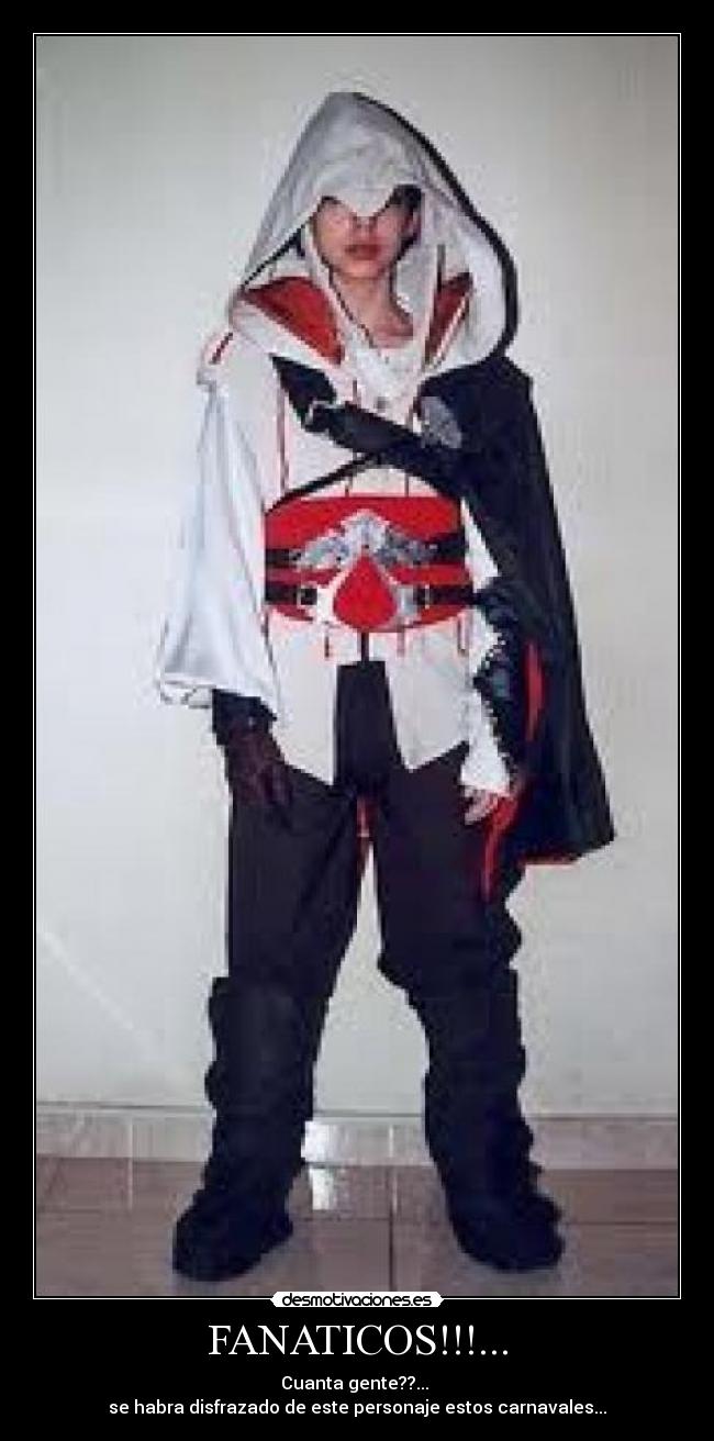 FANATICOS!!!... - Cuanta gente??...
se habra disfrazado de este personaje estos carnavales...