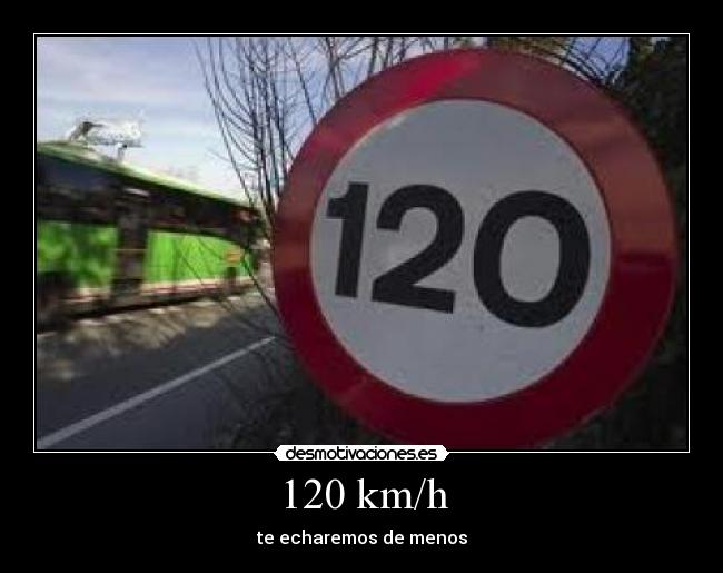120 km/h -