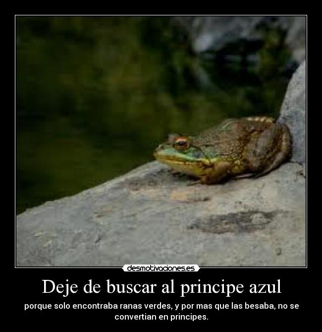 Deje de buscar al principe azul - 