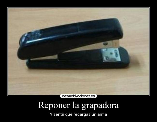 Reponer la grapadora - 