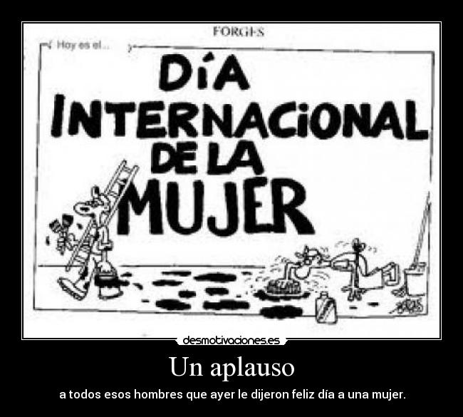 Un aplauso - 