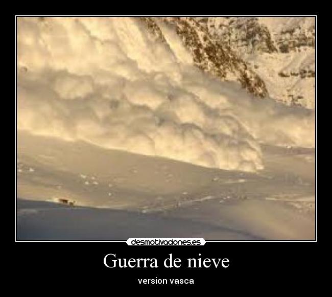 Guerra de nieve - 
