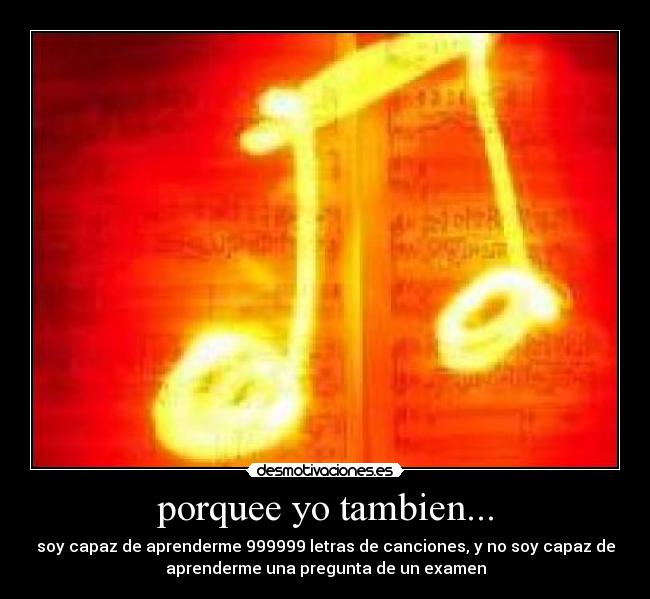 porquee yo tambien... -