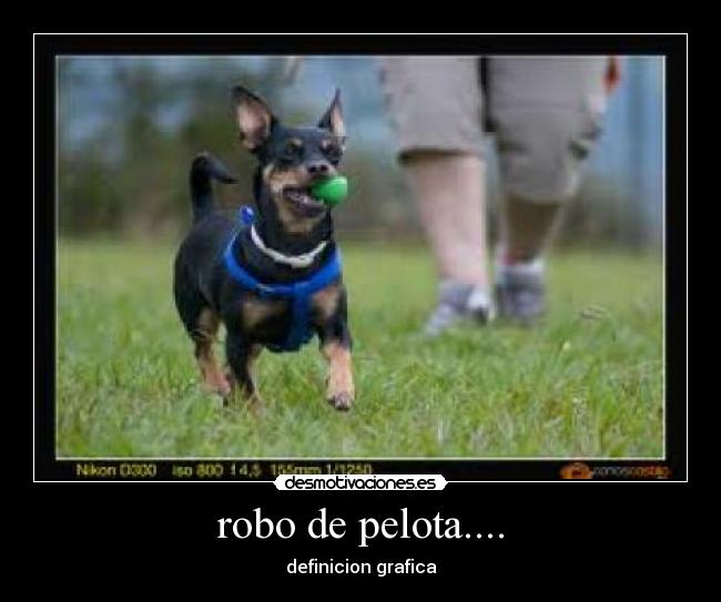 robo de pelota.... - definicion grafica