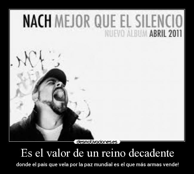 Es el valor de un reino decadente - 