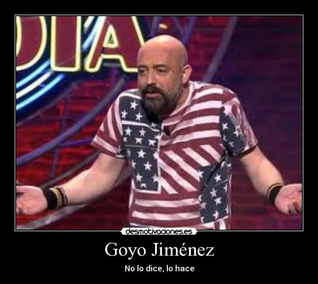 Goyo Jiménez -