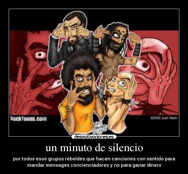 un minuto de silencio - 