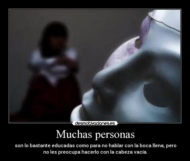 Muchas personas -