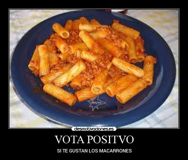 carteles macarrones desmotivaciones