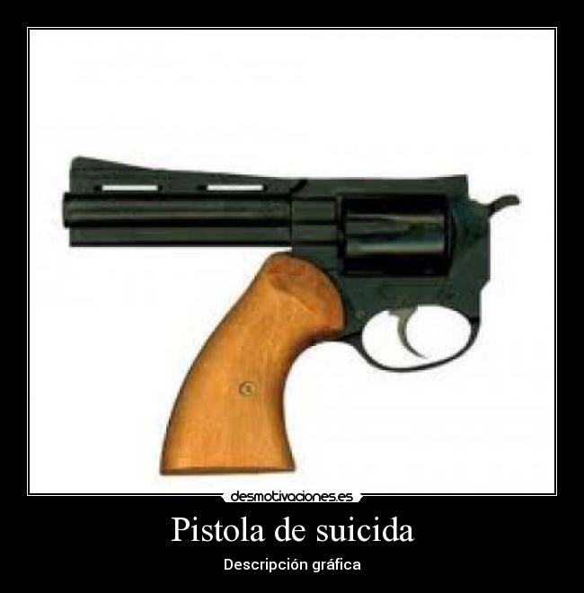 Pistola de suicida - Descripción gráfica