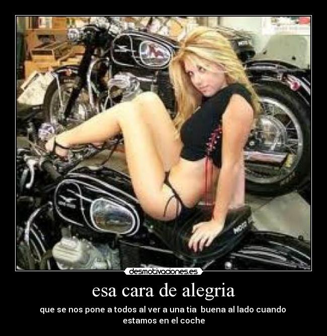 esa cara de alegria - 