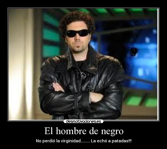 El hombre de negro -