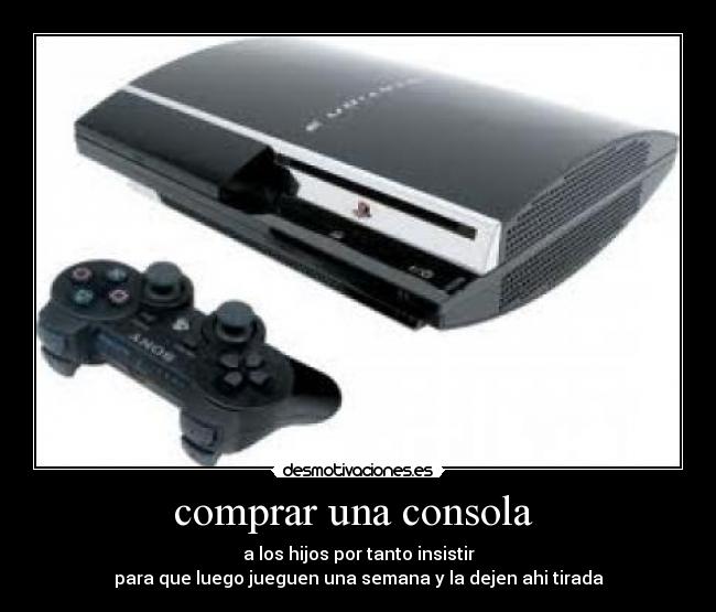 comprar una consola  - 