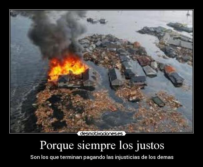 Porque siempre los justos - 