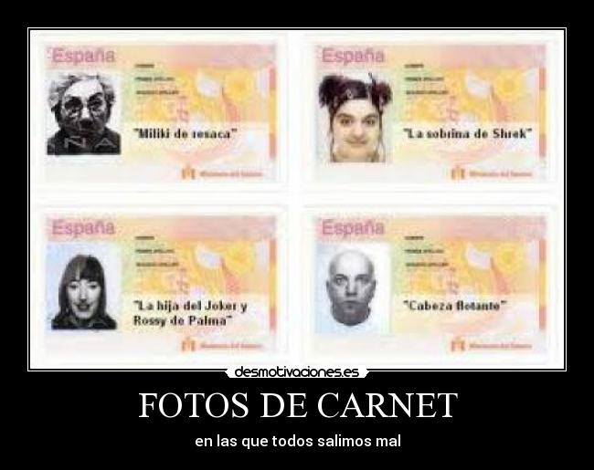 FOTOS DE CARNET -
