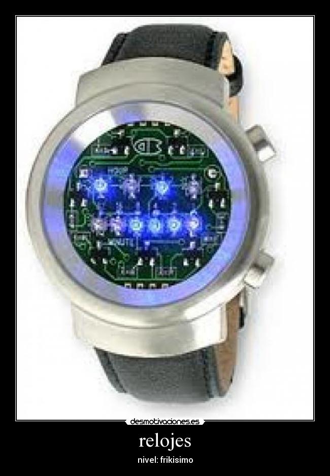 relojes - nivel: frikisimo