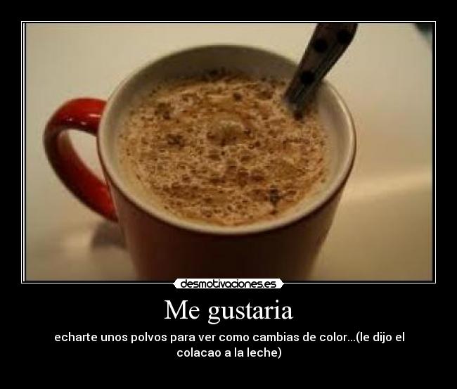 Me gustaria -