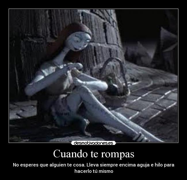 Cuando te rompas - 