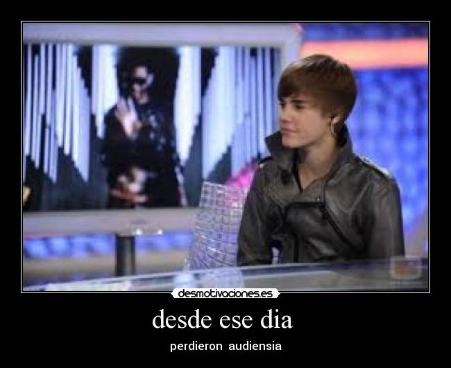 desde ese dia  - perdieron  audiensia