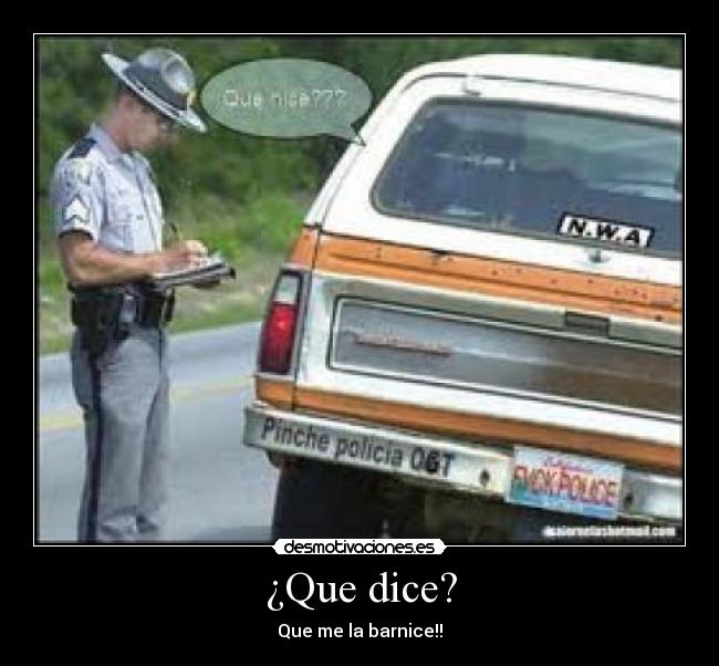 ¿Que dice? - 