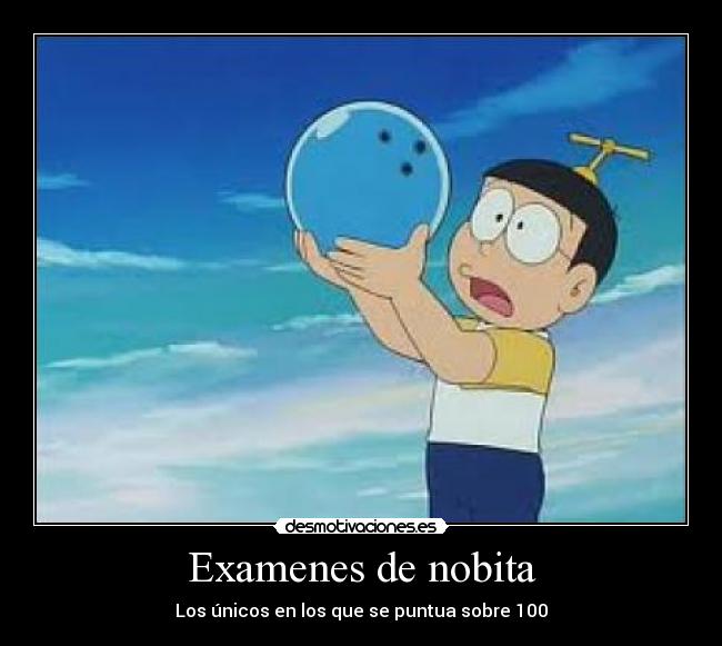 Examenes de nobita -